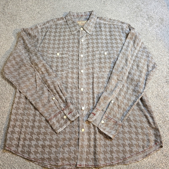 Italia Vintage Button Front Men's Size XL EUC - Picture 1 of 8